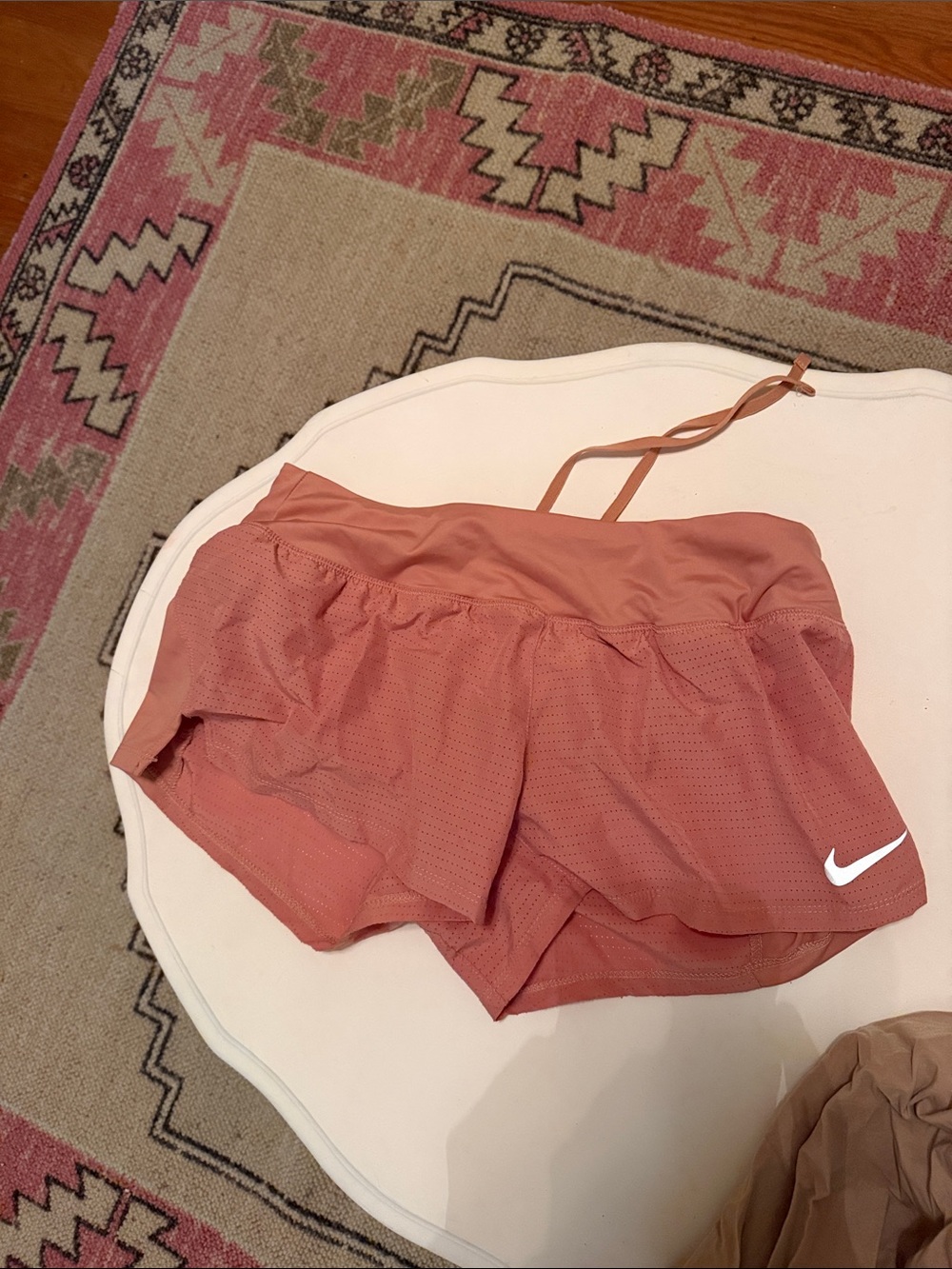 Nike Women’s Dusty Rose Athletic Running Shorts